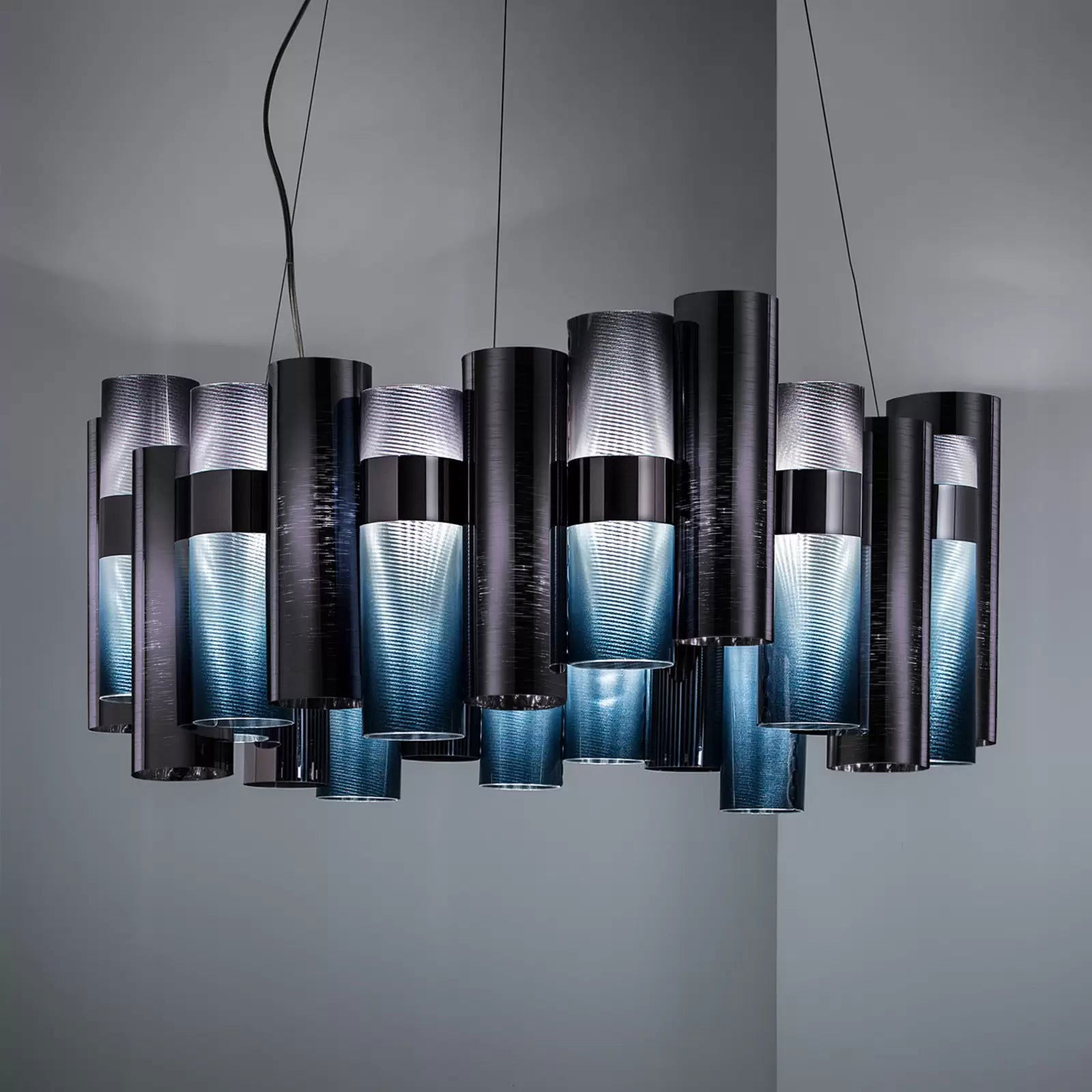 Slamp La Lollo L lampa wisząca LED 80cm, gradient