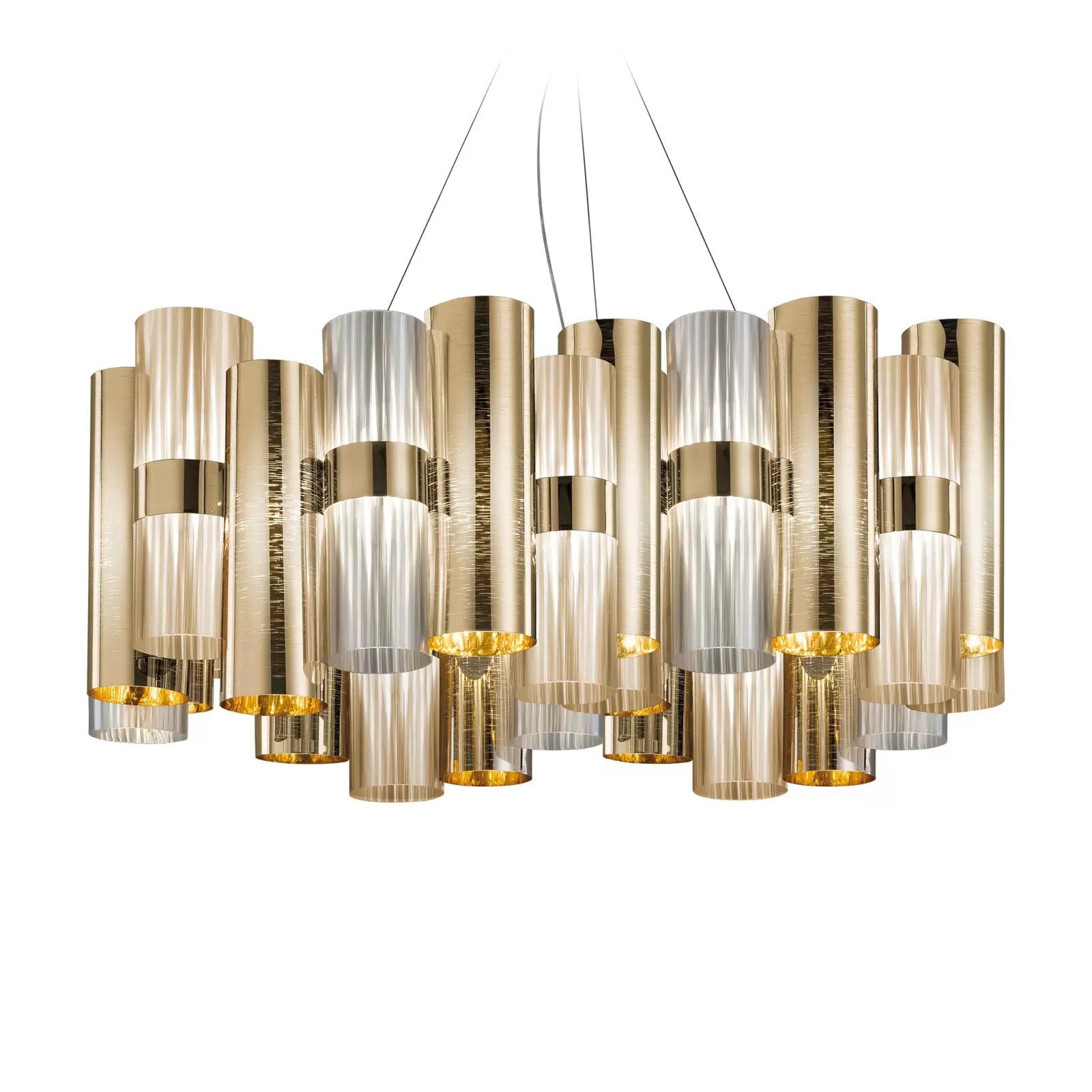 Slamp La Lollo L lampa wisząca LED, 80cm, złota