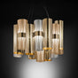 Slamp La Lollo M lampa wisząca LED, złota