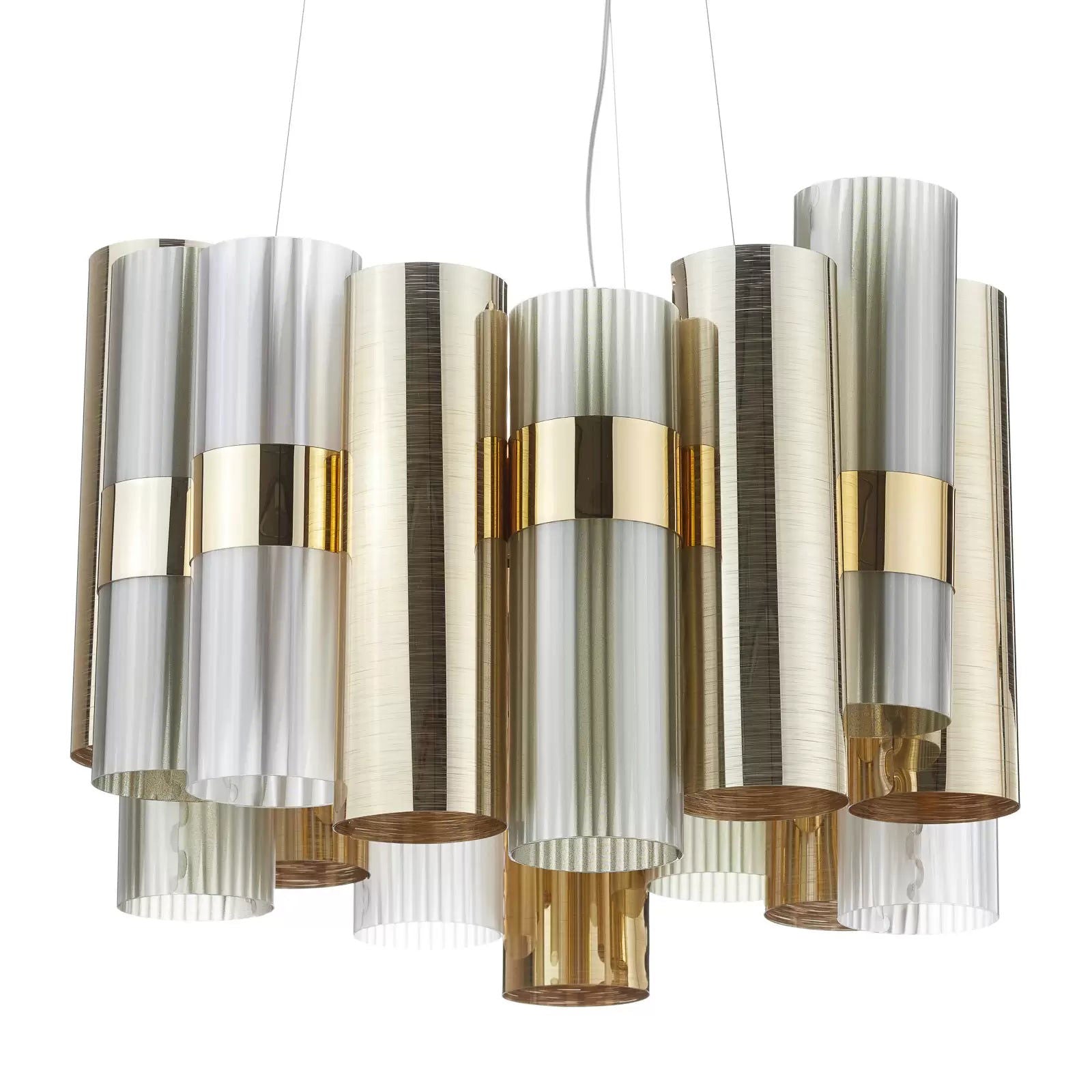 Slamp La Lollo M lampa wisząca LED, złota
