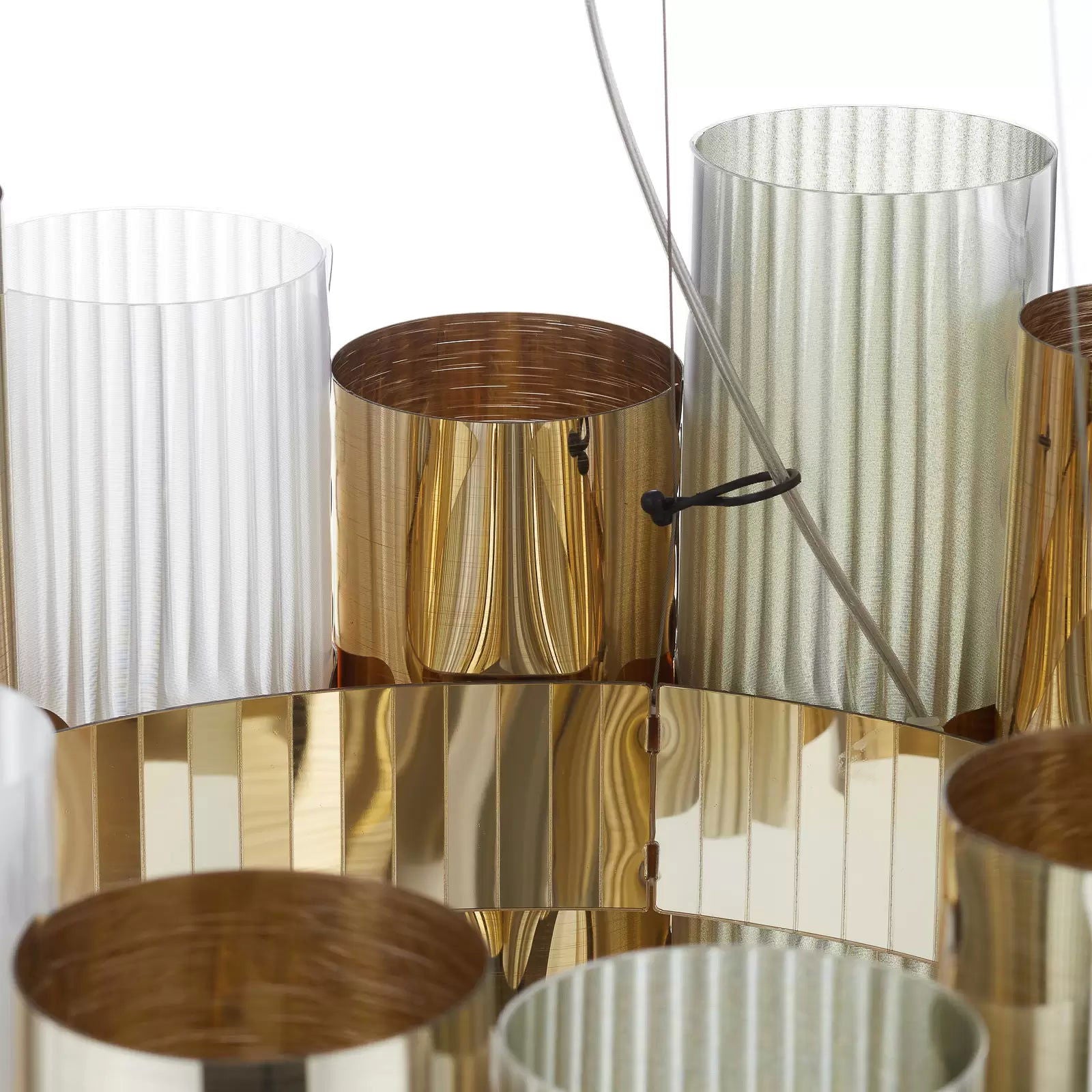 Slamp La Lollo M lampa wisząca LED, złota