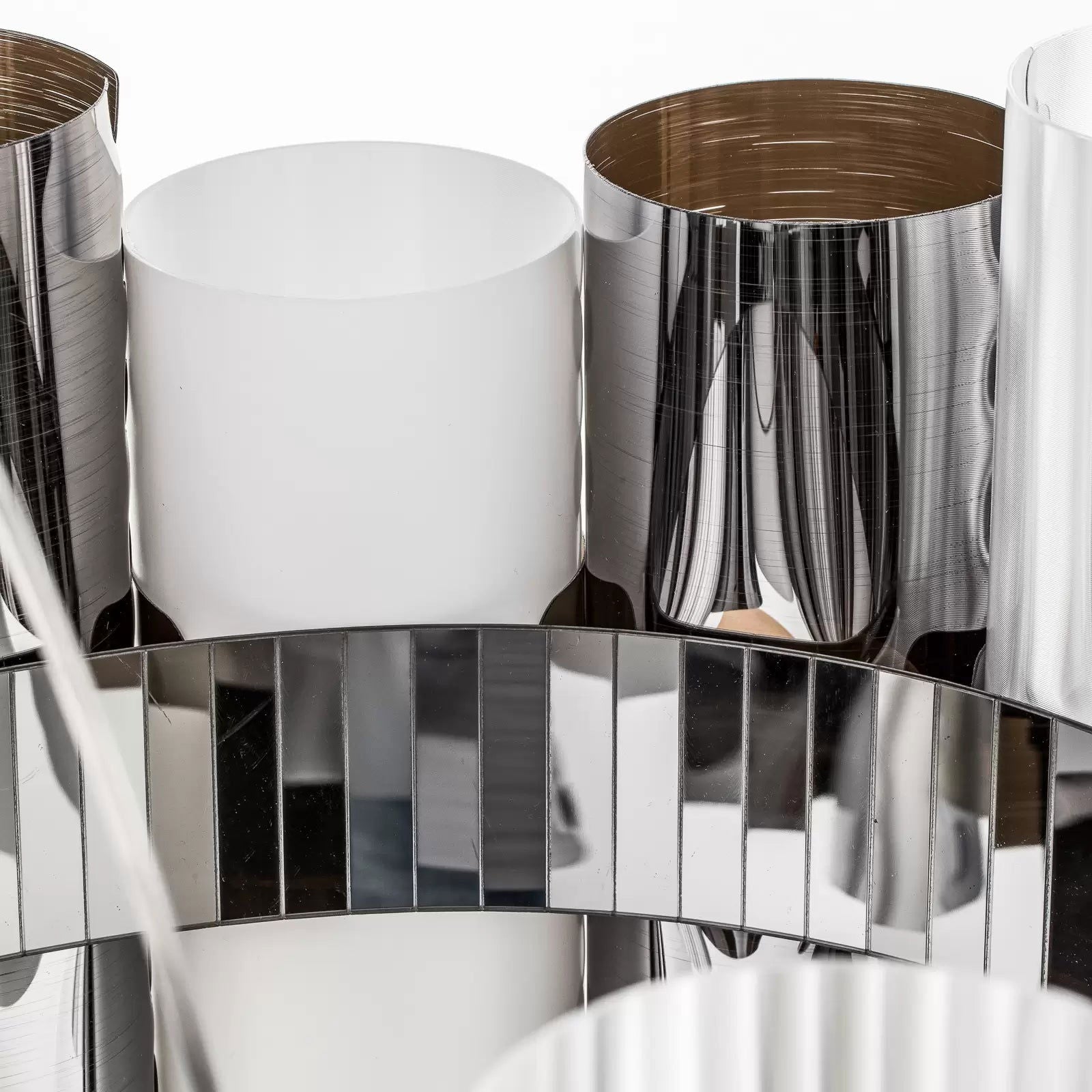 Slamp La Lollo Medium lampa wisząca cyna/biała