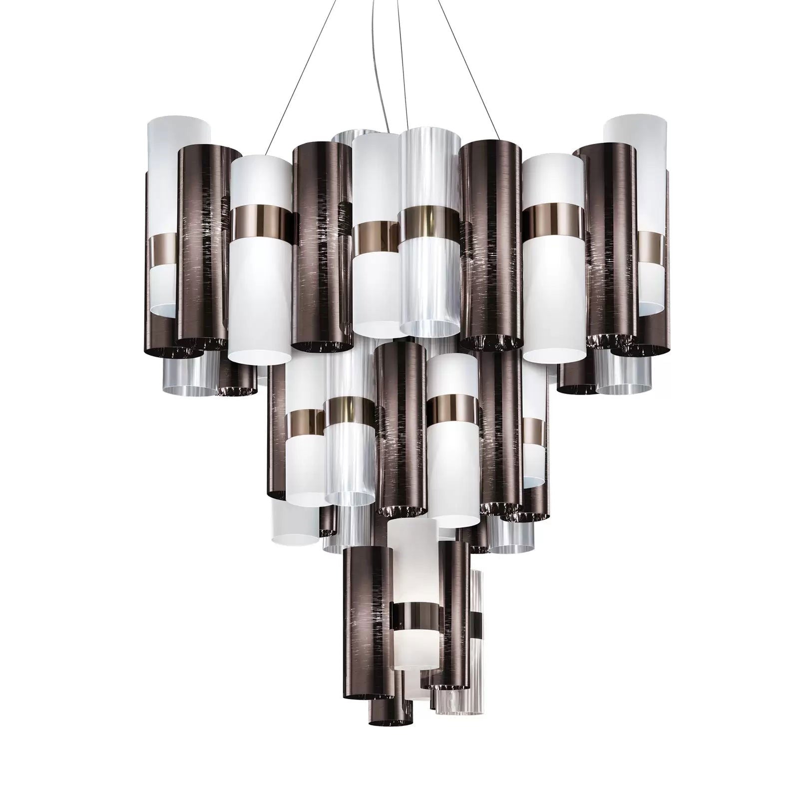 Slamp La Lollo XL lampa wisząca LED, 80cm, cynowa