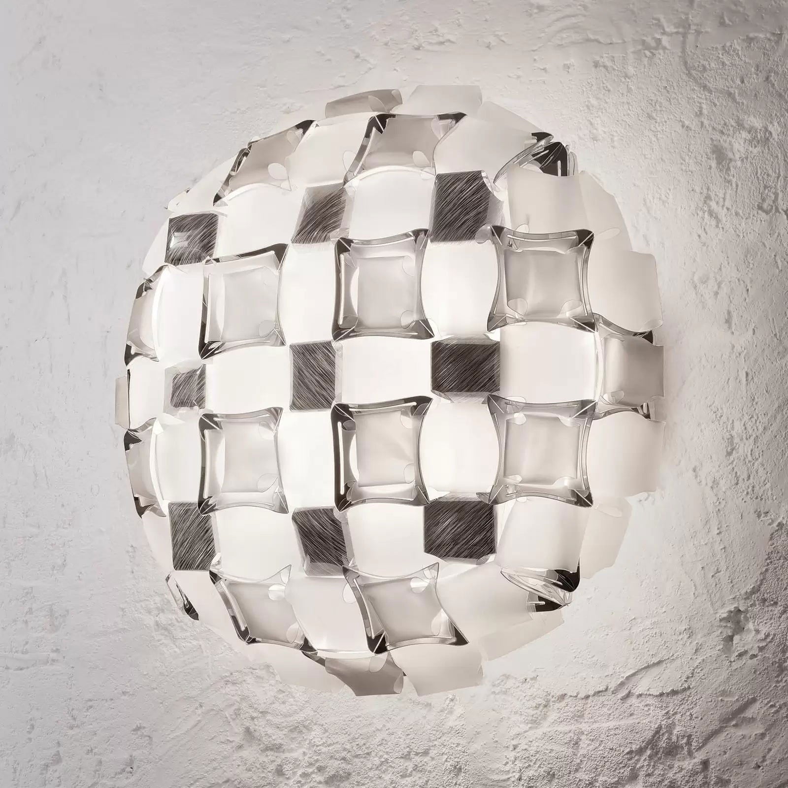 Slamp Mida lampa sufitowa, 67cm, platynowa/ biała