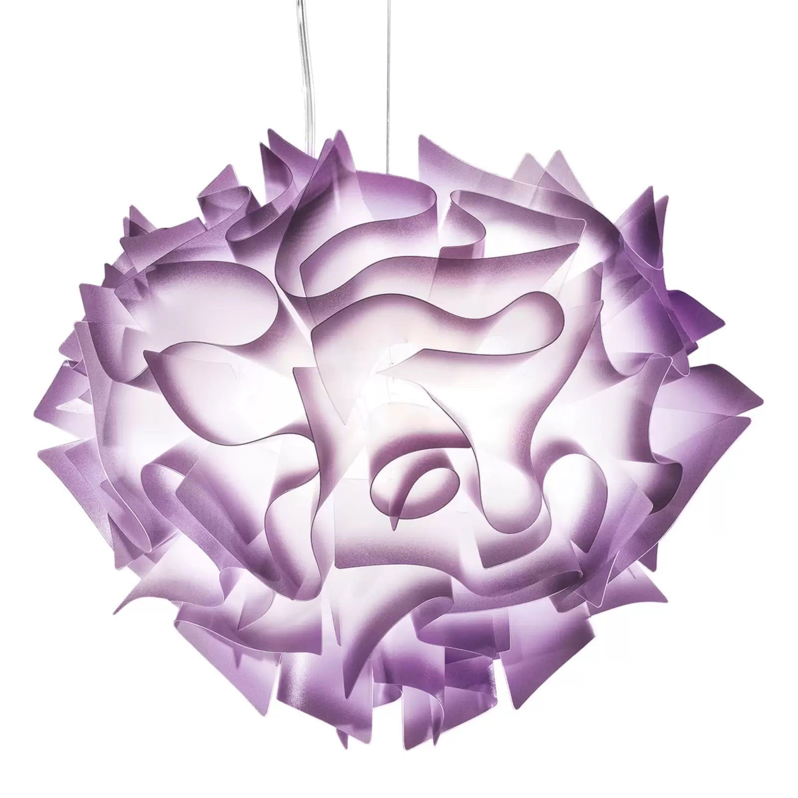 Slamp Veli - lampa wisząca, 60cm śliwkowa