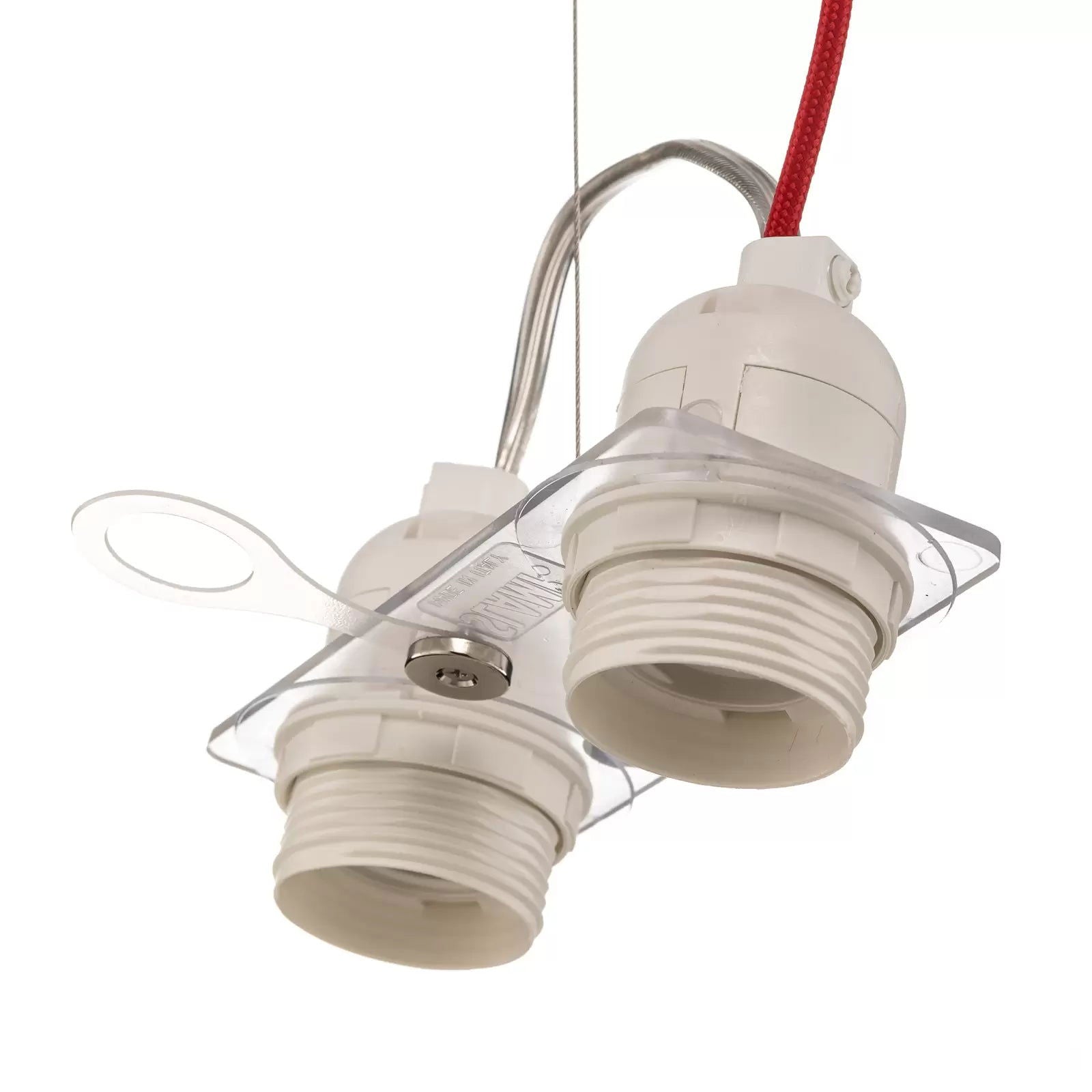 Slamp Veli Foliage lampa wisząca czerwona 45cm