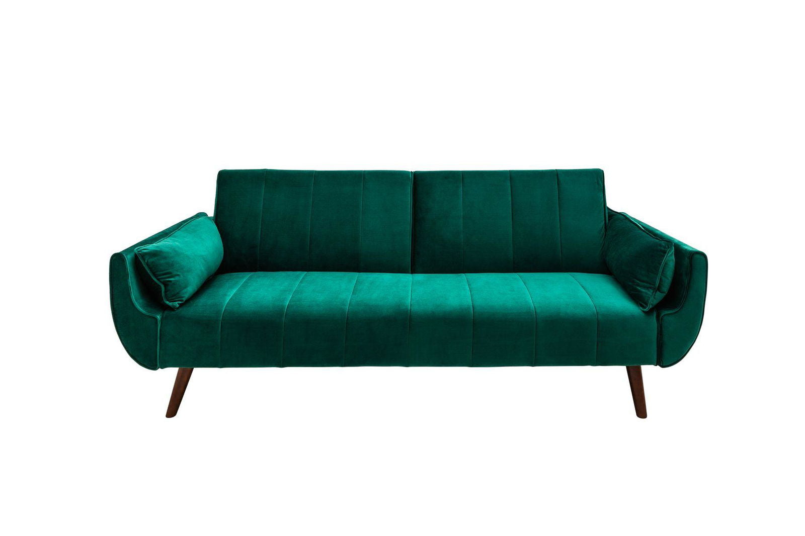 Sofa Divani zielony aksamit / 40089 / INVICTA INTERIOR