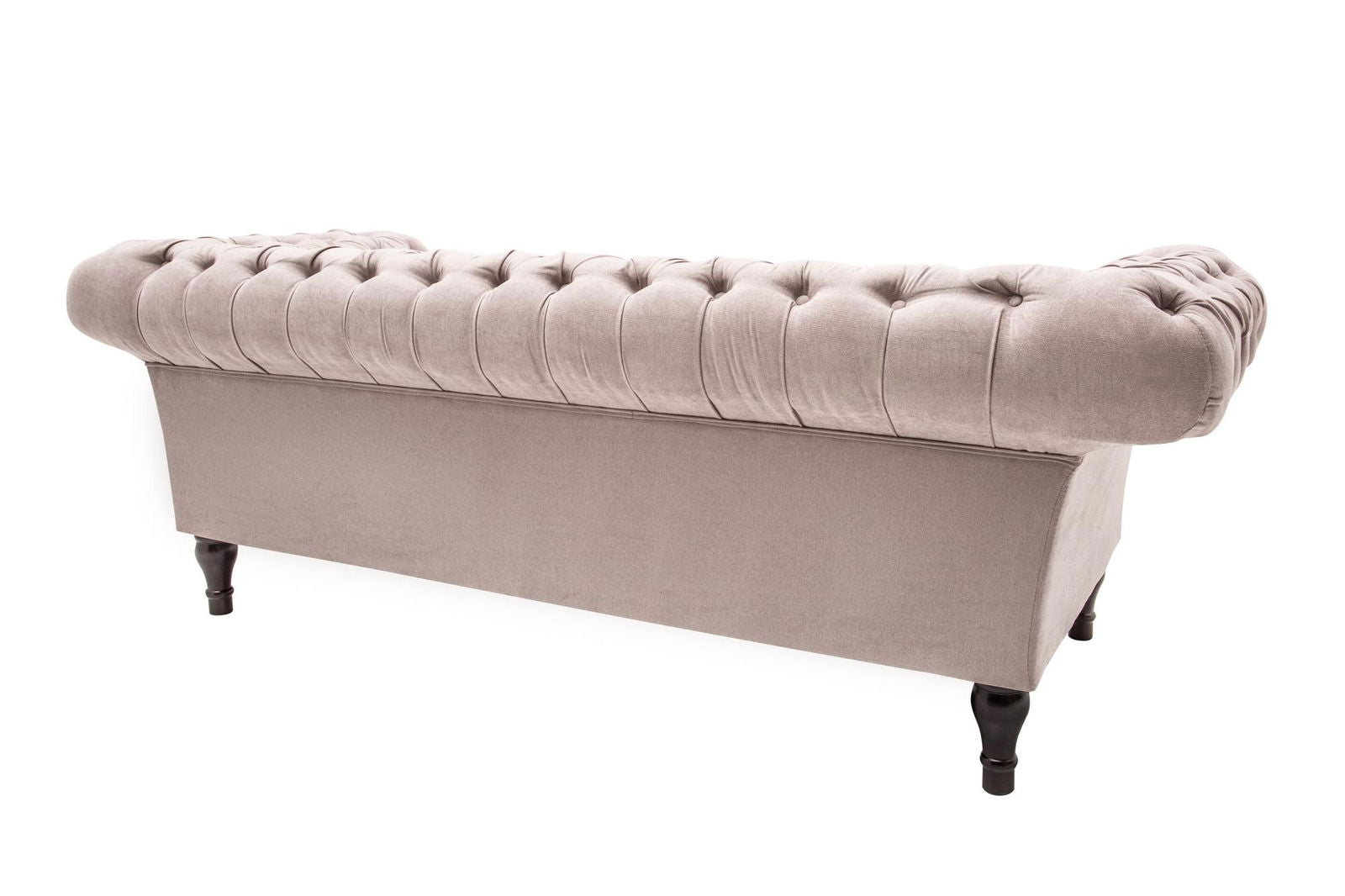 Sofa Euphoria kosmiczny szary aksamit /  38858 / 40146 / INVICTA INTERIOR