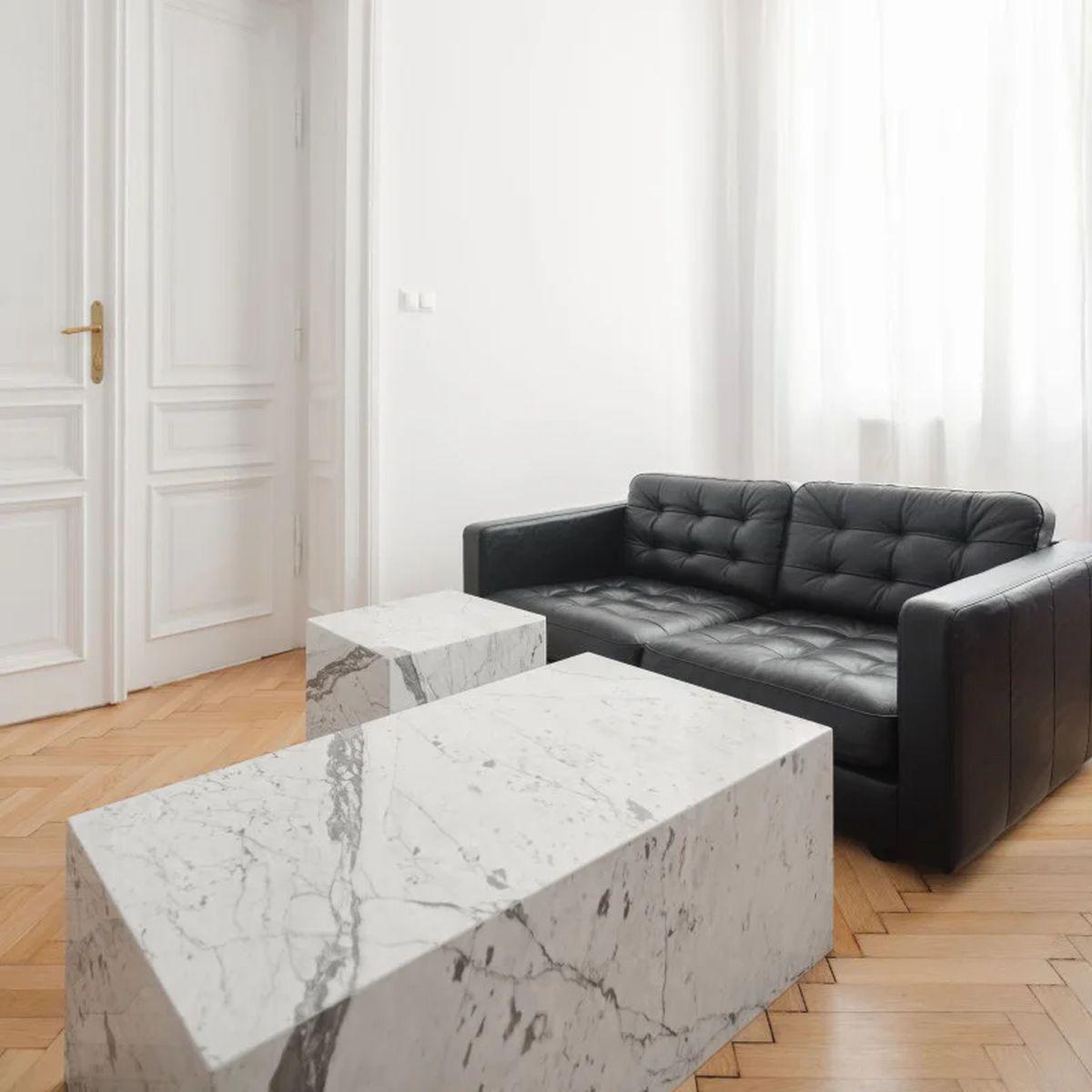 Stolik Stein cube Nero Marquina 100 cm / MH
