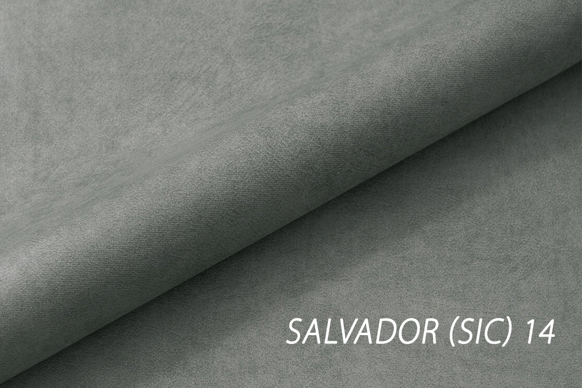 Tapicerowane łóżko sypialniane Nicole - 160x200, Salvador (SIC) 14/nogi złote