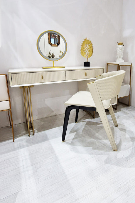 FOTEL VINCENT BEŻOWA EKOSKÓRA / AH -  Meblowy Sklep Internetowy Inventio