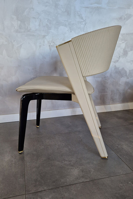 FOTEL VINCENT BEŻOWA EKOSKÓRA / AH -  Meblowy Sklep Internetowy Inventio