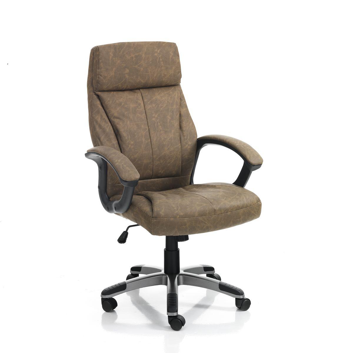 WŁOSKI FOTEL BIUROWY RYE BROWN / 4082 / TM