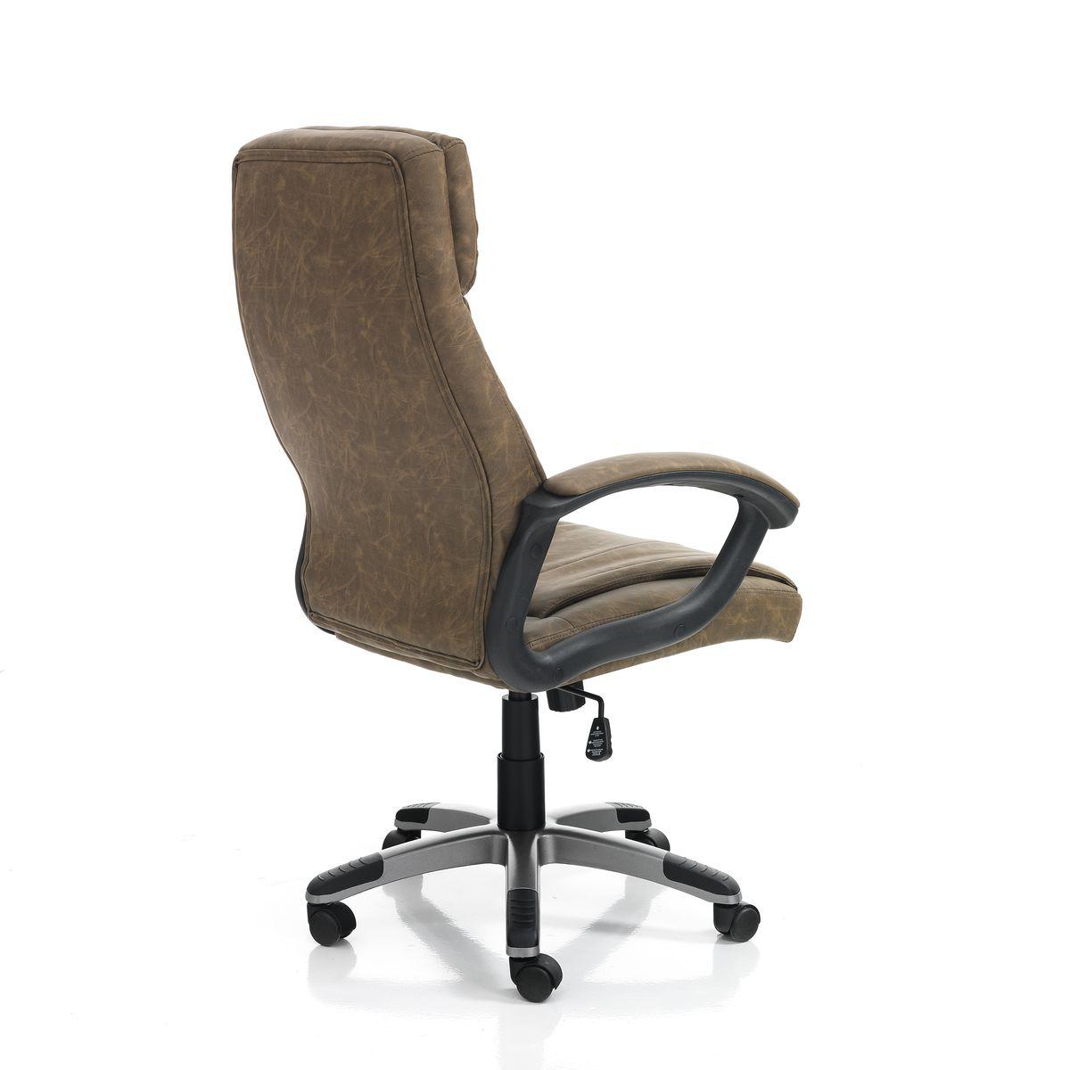 WŁOSKI FOTEL BIUROWY RYE BROWN / 4082 / TM