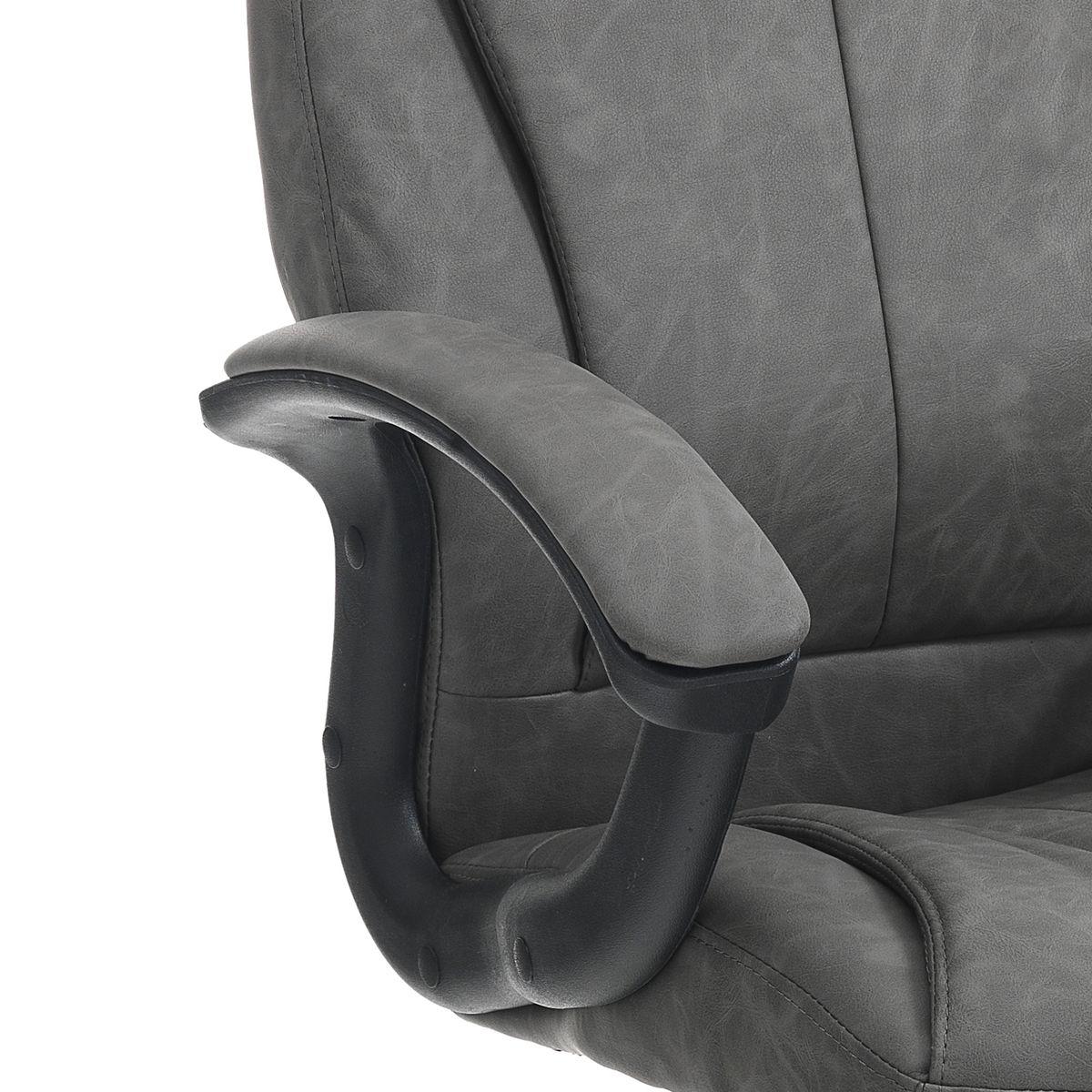 WŁOSKI FOTEL BIUROWY RYE SZARY / 4083 / TM