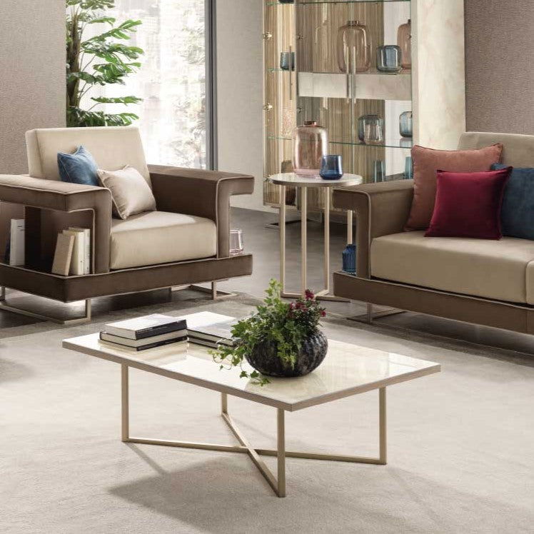 WŁOSKI NOWOCZESNY FOTEL LUCE LIGHT / ARREDOCLASSIC ADORA