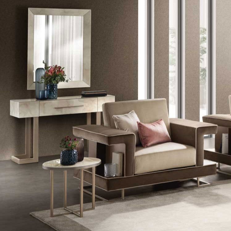 WŁOSKI NOWOCZESNY FOTEL LUCE LIGHT / ARREDOCLASSIC ADORA