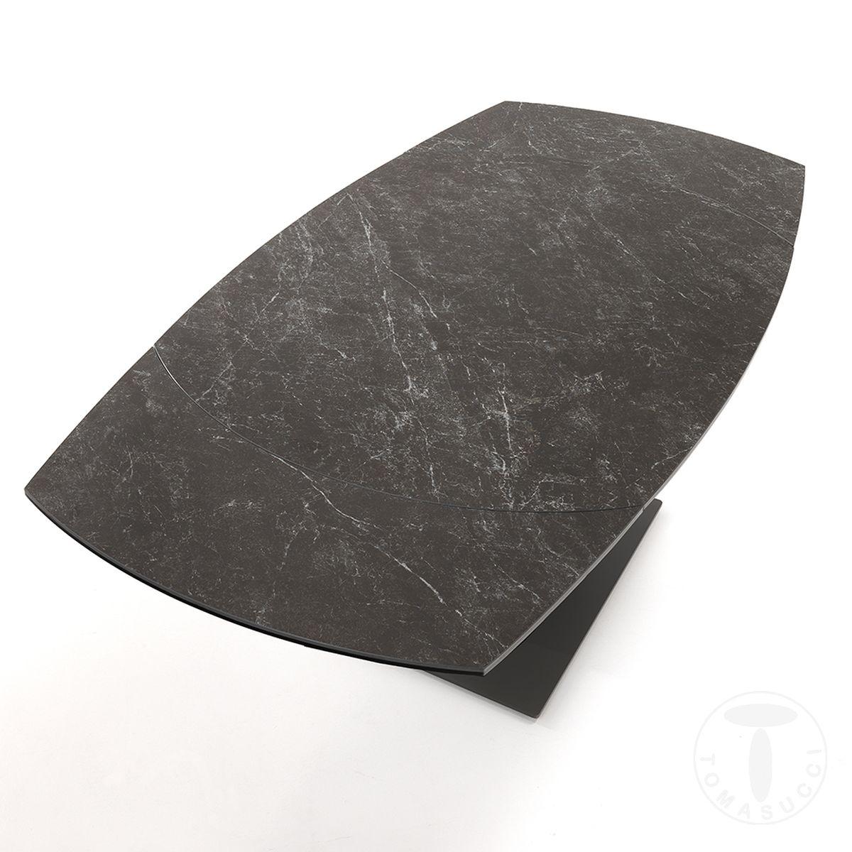 WŁOSKI STÓŁ ROZKŁADANY MARBLE - A ( 120-180 CM ) / 4235/ TM