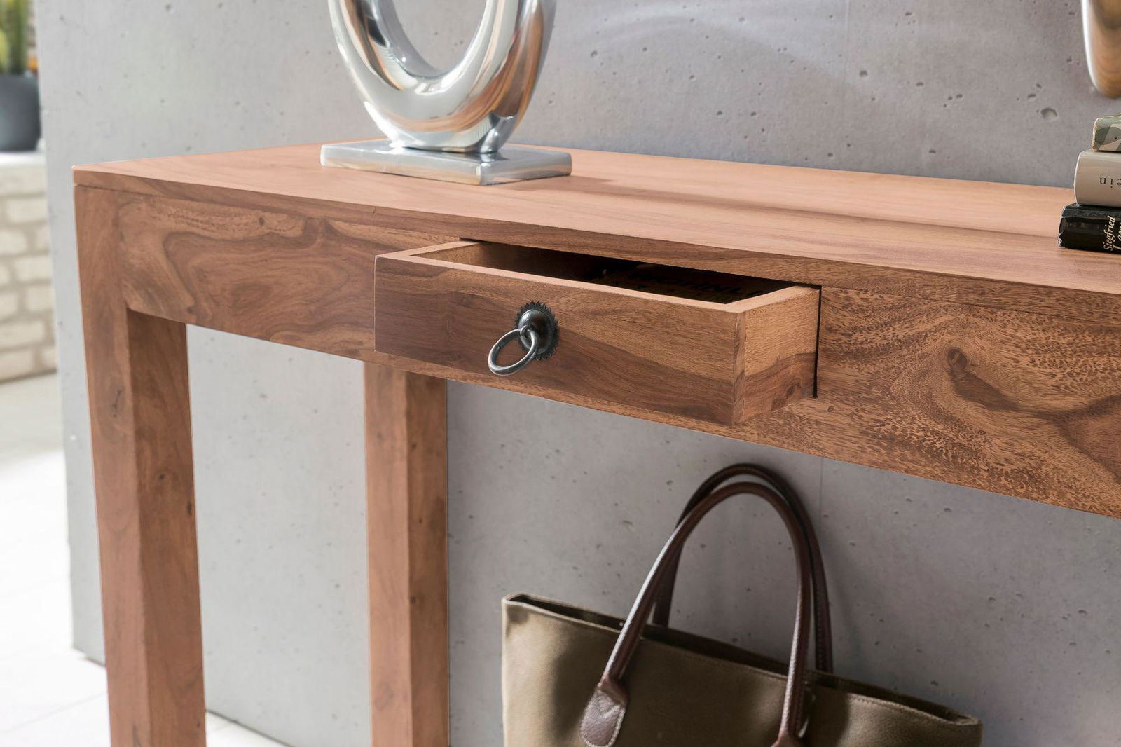 WOHNLING KONSOLA LAGOS MUMBAI AKACJA 120 CM / WL1.454