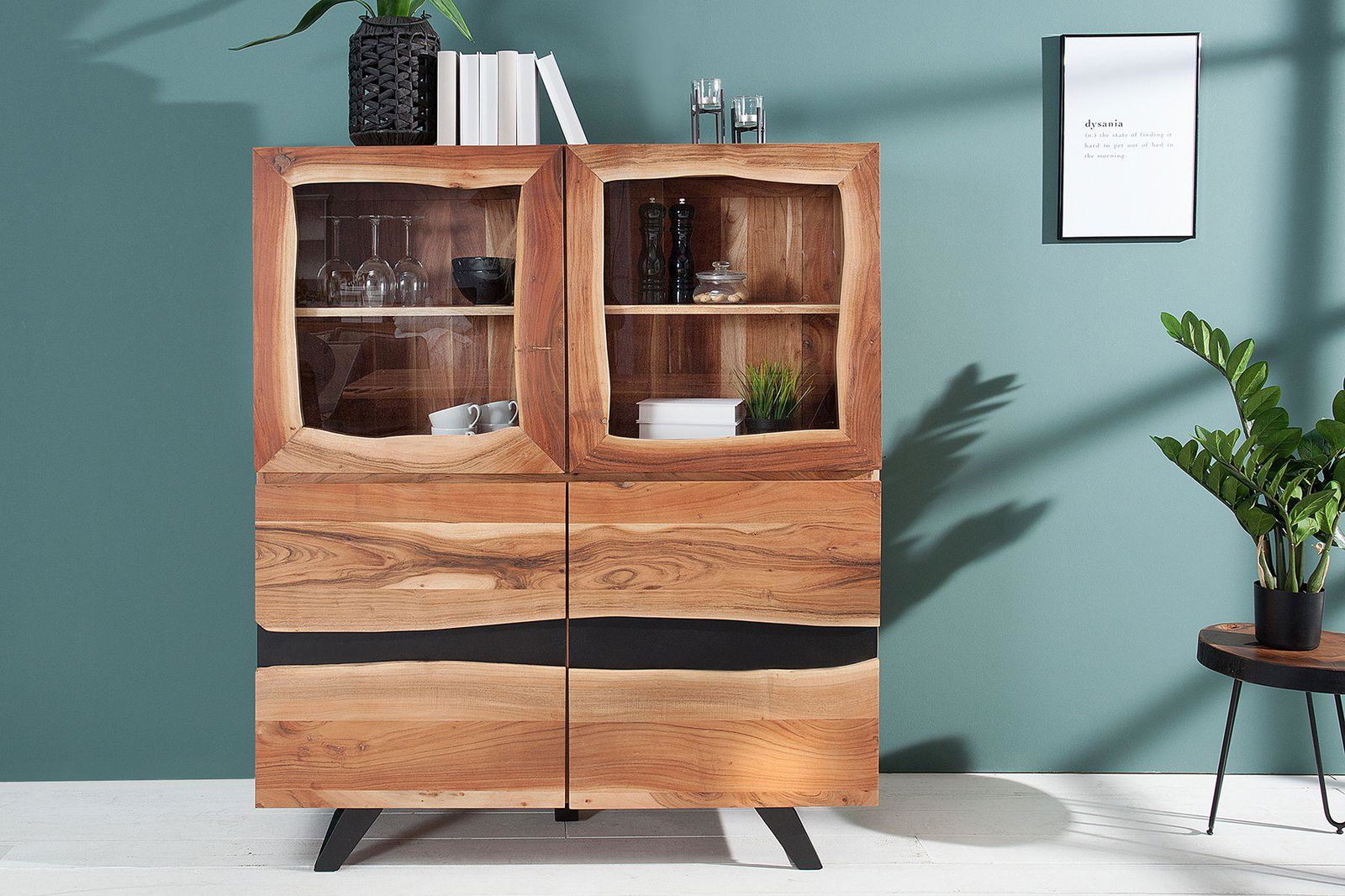Witryna Amazonas akacja 140 CM / 38330 / INVICTA INTERIOR