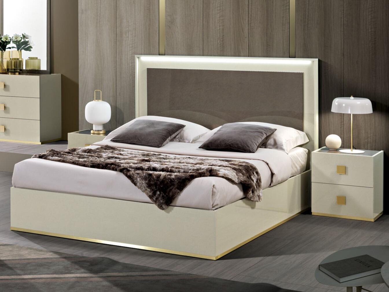 WŁOSKIE ŁÓŻKO GABRIELLE 160 CM / ACCA DESIGN - Meblowy Sklep Internetowy Inventio