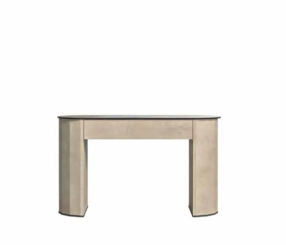 Włoska konsola Dune 134 cm – nowoczesny blat w optyce marmuru, elegancki mebel do salonu lub przedpokoju