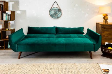 Sofa Divani zielony aksamit...
