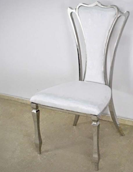 Krzesło Empire Silver White