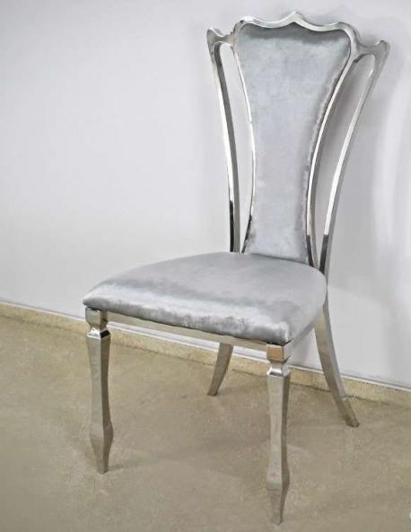 Krzesło Empire Silver Grey