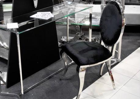 Krzesło Modern Silver V Black