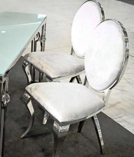 Krzesło Modern Silver V Grey
