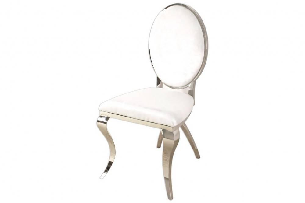 Krzesło Modern Silver V White