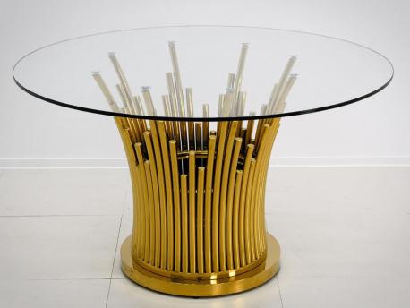 Stół Luxury Złoty glamour T...