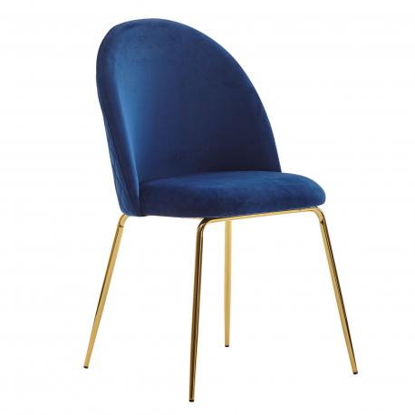 Krzesło WOHNLING niebieski...