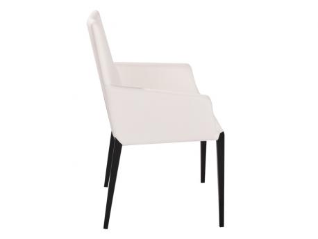 Krzesło klubowe białe Verona