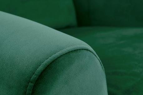 AGUSTIN 2 fotel wypoczynkowy ciemny zielony (2p1szt)