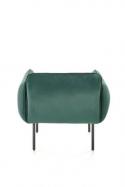 BRASIL fotel wypoczynkowy ciemny zielony/ czarny (1p1szt)