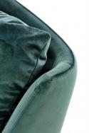 VICTUS fotel wypoczynkowy ciemny zielony/ czarny (1p1szt)