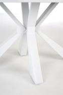 VIVALDI stół rozkładany blat - biały marmur, nogi - biały (2p1szt)