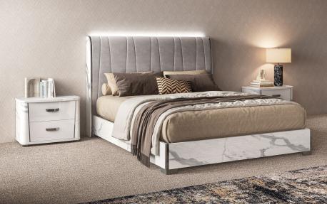 Włoskie łóżko Anna 180x203cm
