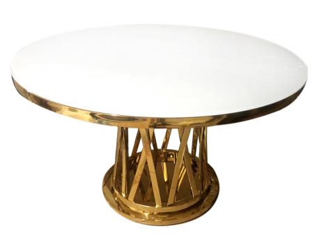 Stół Laila glamour złota...