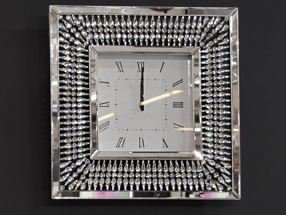 Zegar lustrzany Diament 57 cm