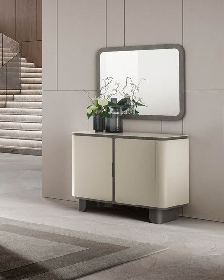 WŁOSKA KOMODA 2 DRZWIOWA PERLA 119 CM / ARREDOCLASSIC