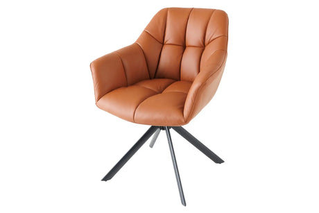 KRZESŁO OBROTOWE PAPILLON JASNY BRĄZ 44596 / INVICTA INTERIOR Invicta Interior