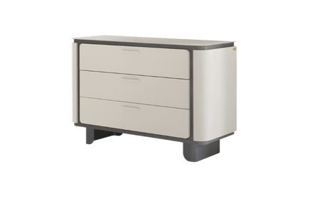 WŁOSKA KOMODA 3 SZUFLADOWA PERLA 135 CM / ARREDOCLASSIC