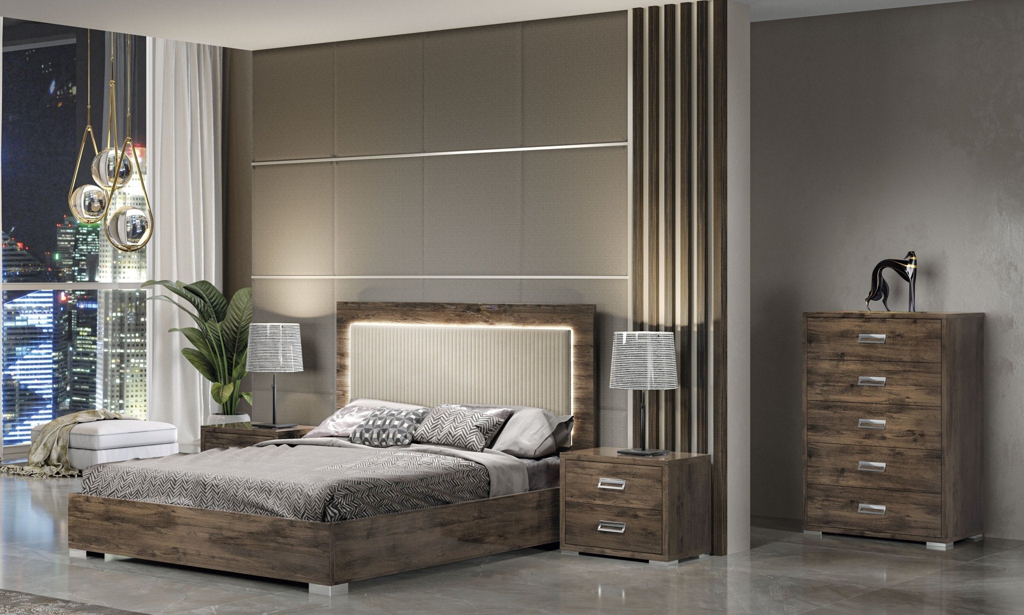 KOMPLET WŁOSKICH SZAFEK NOCNYCH BELLA / ACCA DESIGN
