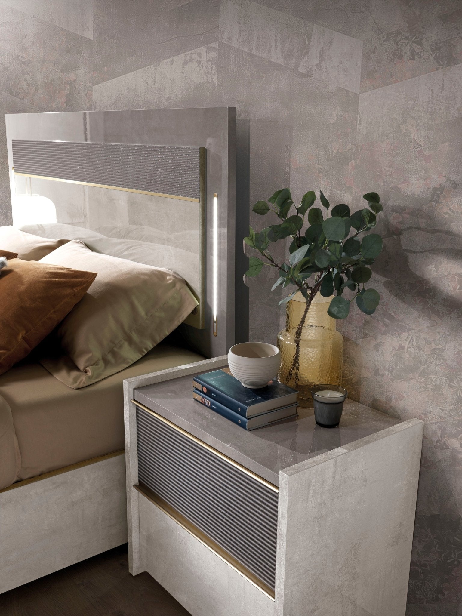 KOMPLET WŁOSKICH SZAFEK NOCNYCH SOLE / ACCA DESIGN