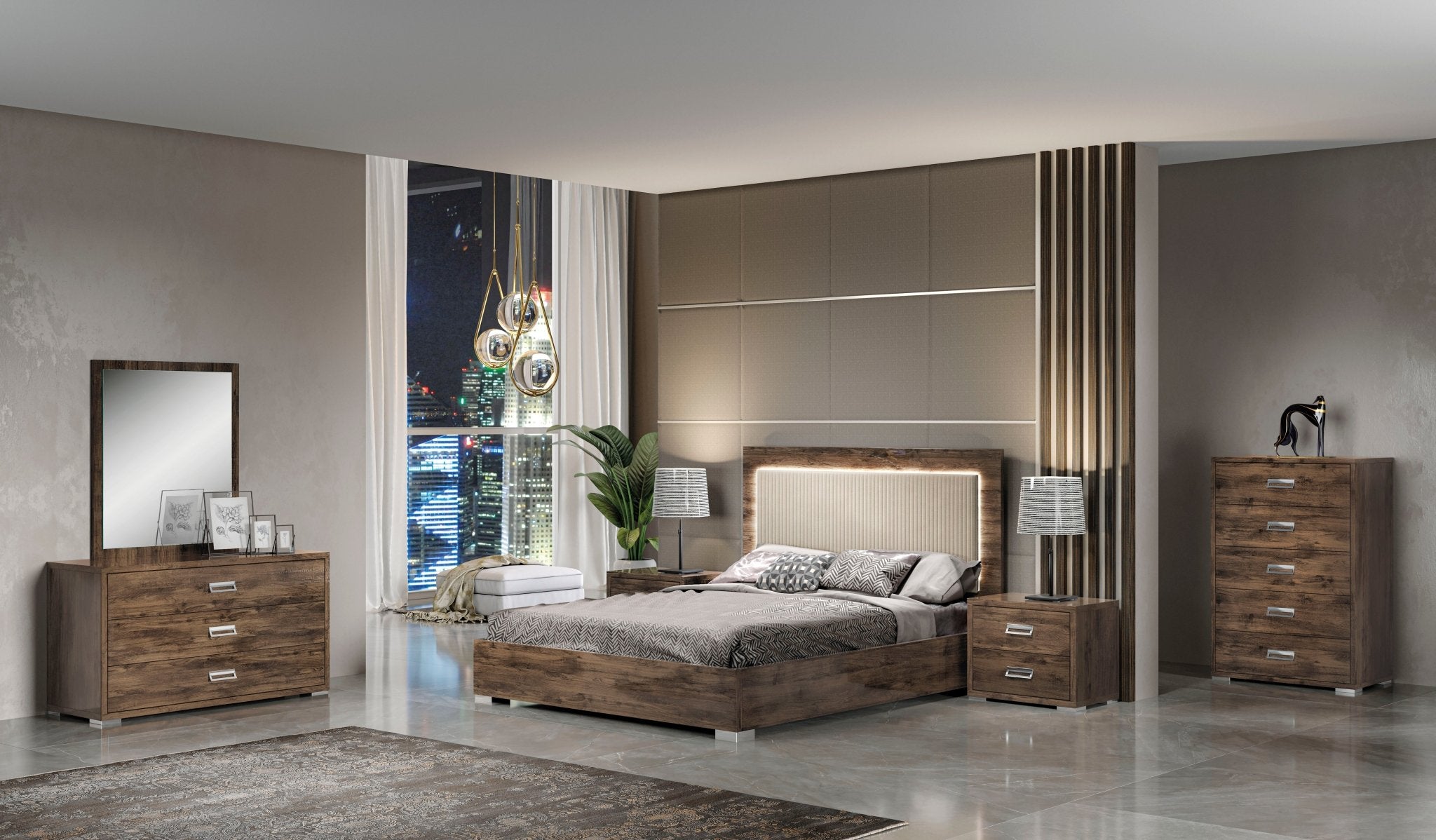 WŁOSKA SZAFA BELLA 6 DRZWI 283 CM / ACCA DESIGN