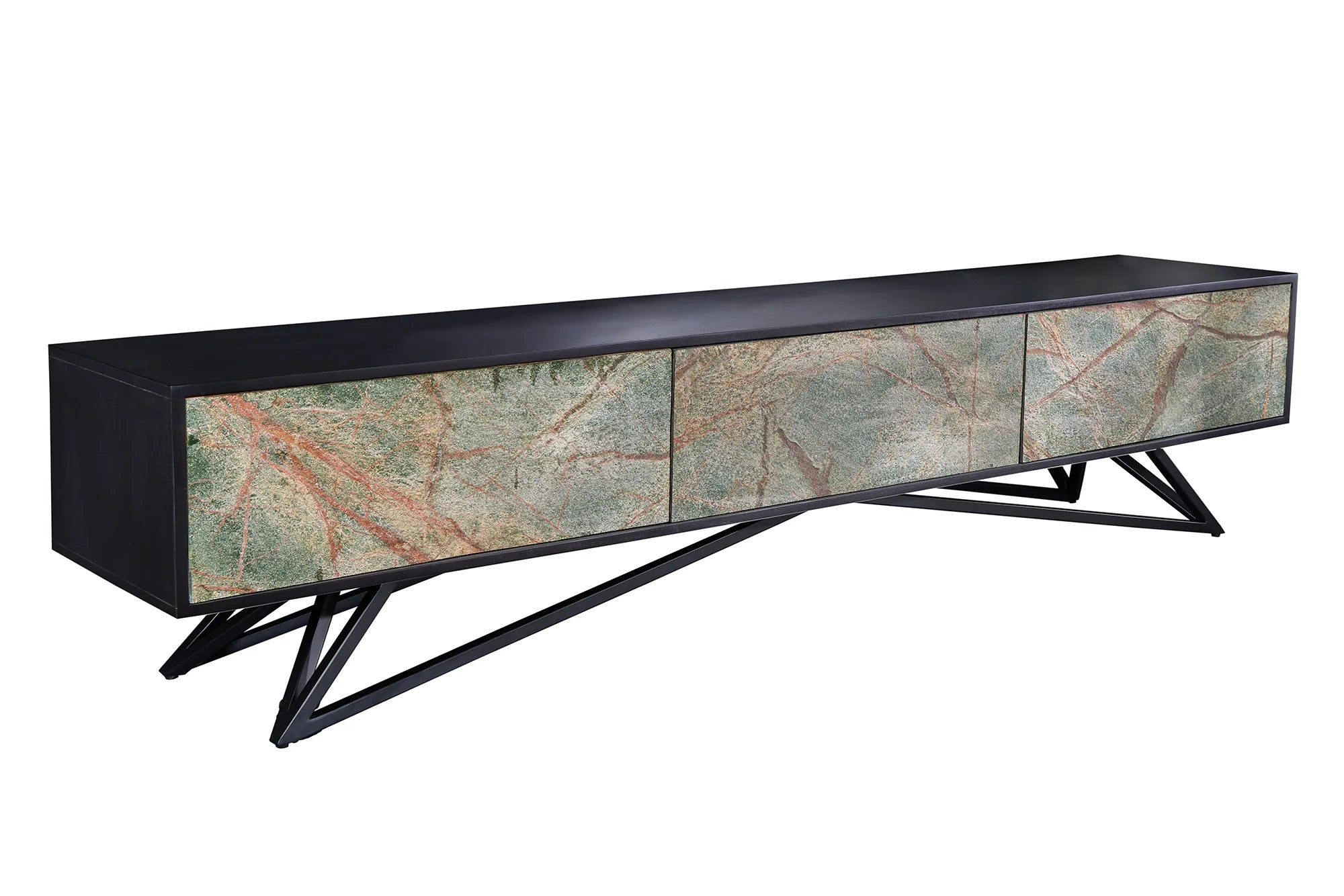 SZAFKA RTV MOUNTAIN SOUL KAMIEŃ 200 CM / 43483 / INVICTA INTEIOR -  Meblowy Sklep Internetowy Inventio