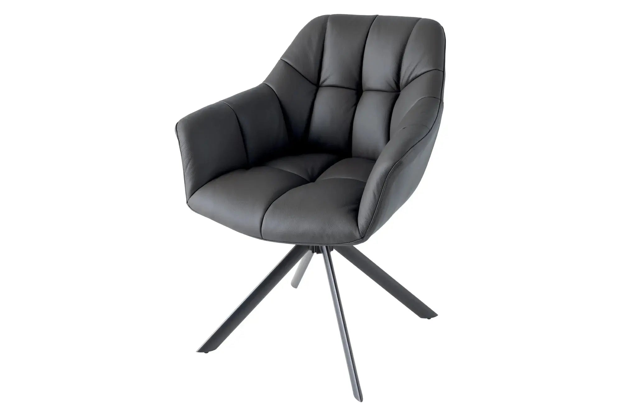 KRZESŁO OBROTOWE PAPILLON CZARNE 44594 / INVICTA INTERIOR Invicta Interior